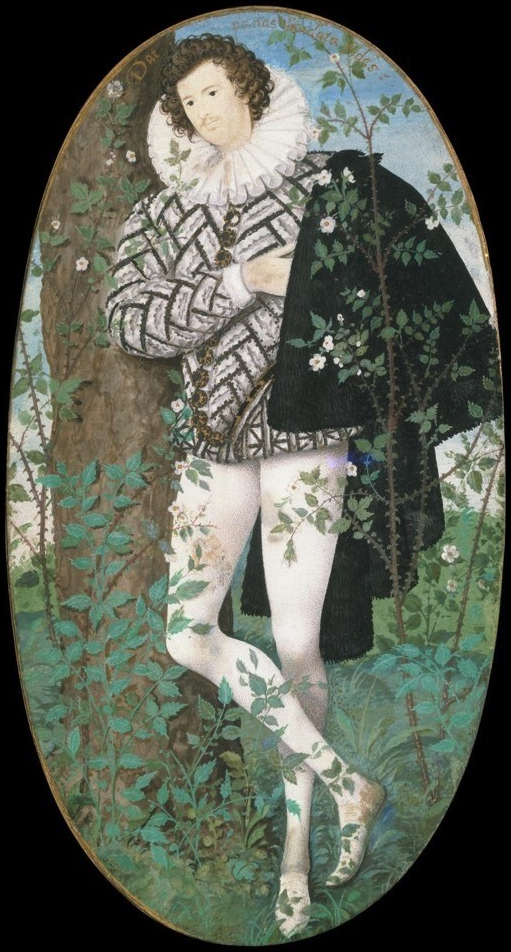 Nicholas Hilliard, Young Man among Roses